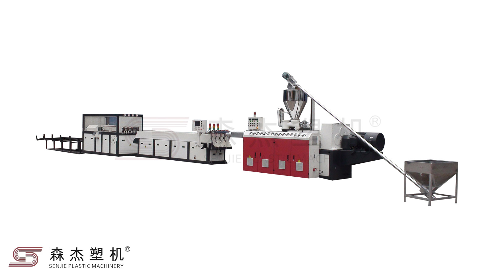 一出四PVC穿線管生產線系列